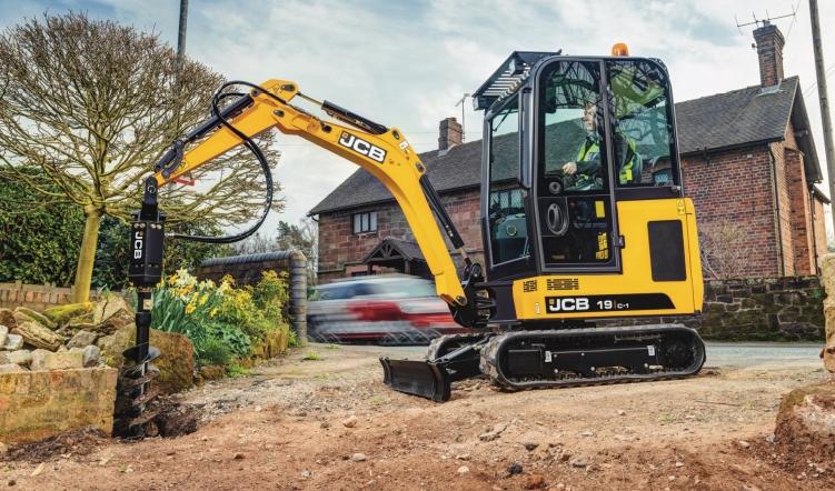 Minigraafmachines GardenPro JCB
