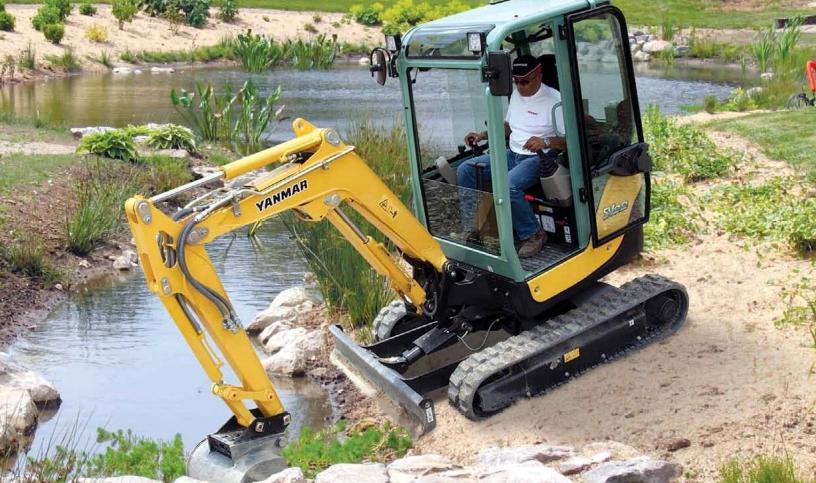 Minigraafmachines GardenPro Yanmar