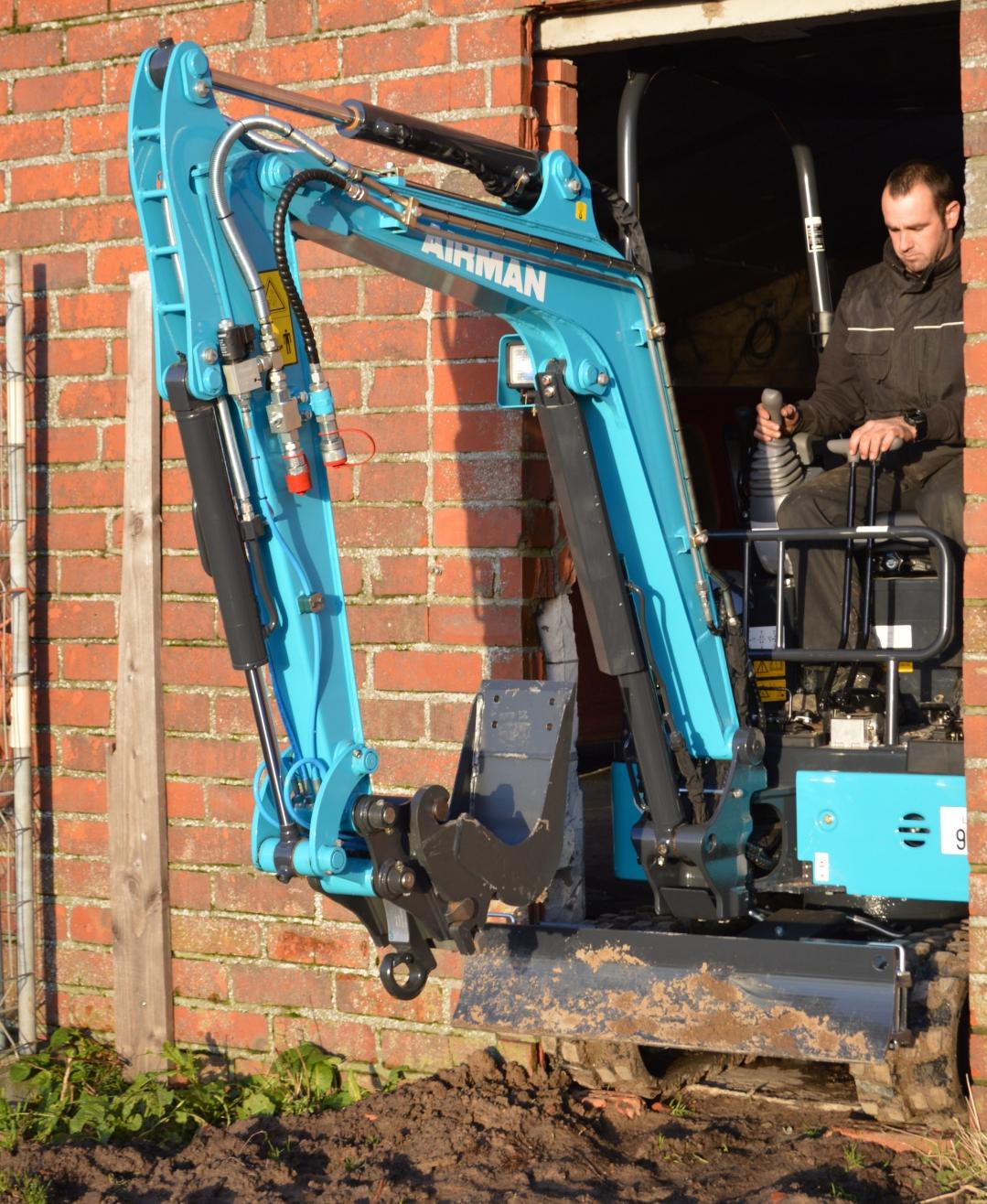 Minigraafmachines GardenPro Airman