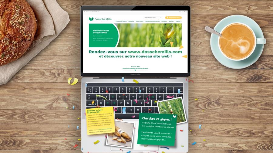 DOSSCHE MILLS LANCE SON NOUVEAU SITE WEB