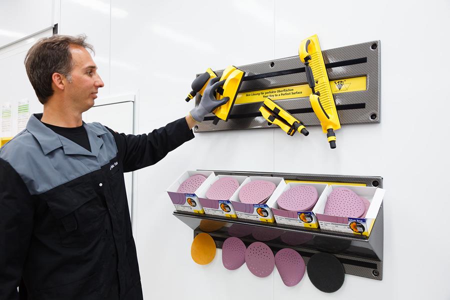 Les nouveaux systèmes abrasifs aident a réduire la charge de travail