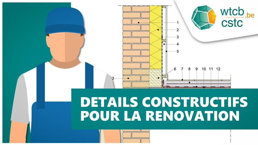 Nouvelle page d'accueil spécifique aux détails constructifs pour la rénovation