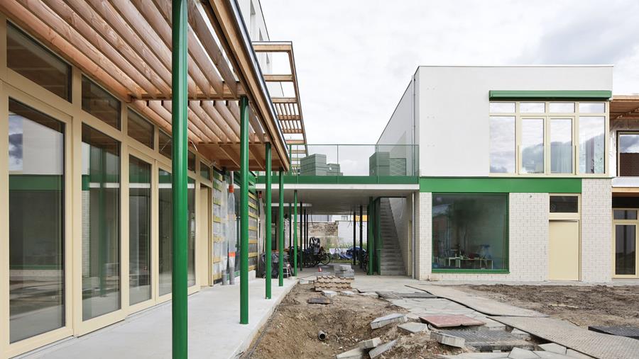 Oude champignonkwekerij wordt cohousingproject voor tien gezinnen