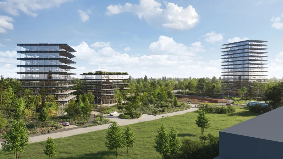 Toegangspoort van bedrijvenzone De Prijkels krijgt duurzame metamorfose
