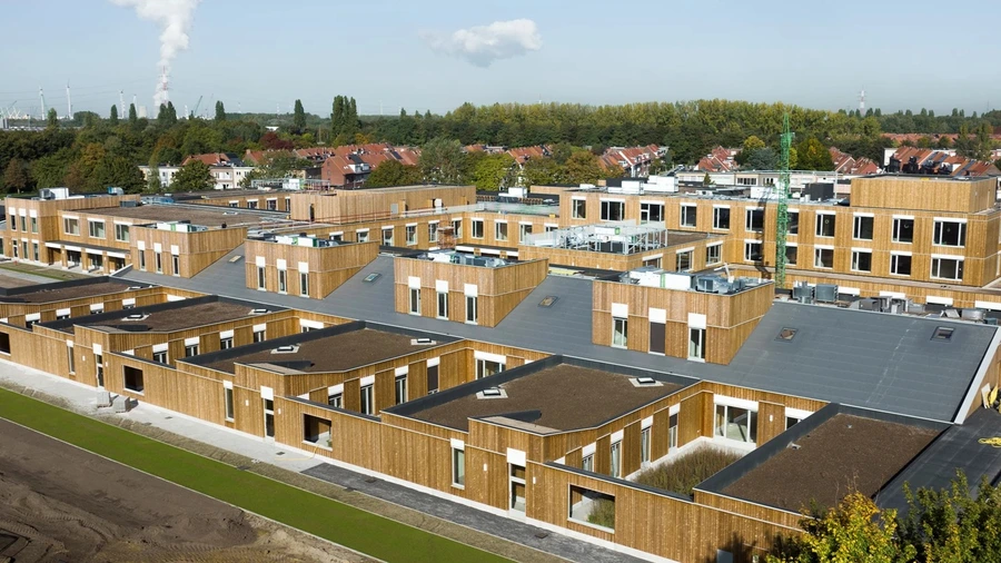 Duurzame zorgcampus is grootste CLT-project in België