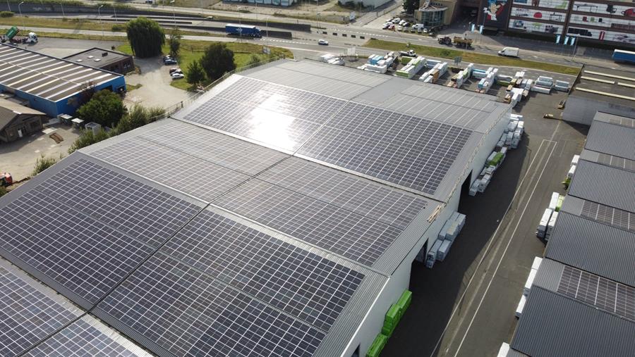 Zonnepanelen in Gentse haven ingehuldigd