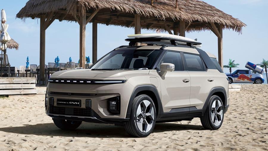 Nouveau KG Torres EVX: un 'grand' frère à batteries pour le Korando e-Motion