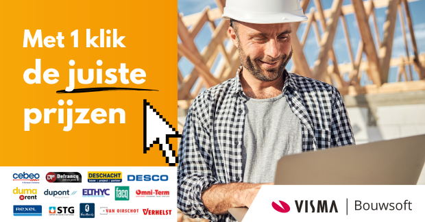 Gagnez du temps, du travail et de l'argent avec Visma Bouwsoft !