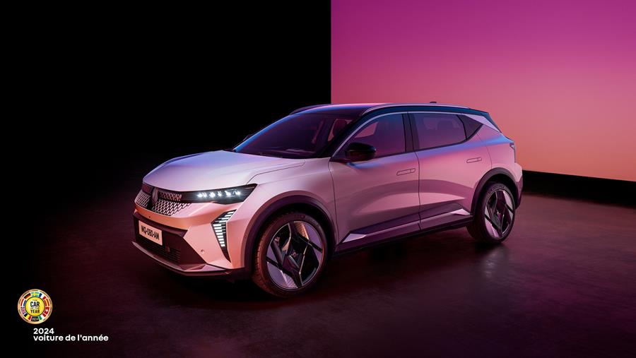 Le Renault Scenic E-Tech élu Voiture de l'année 2024