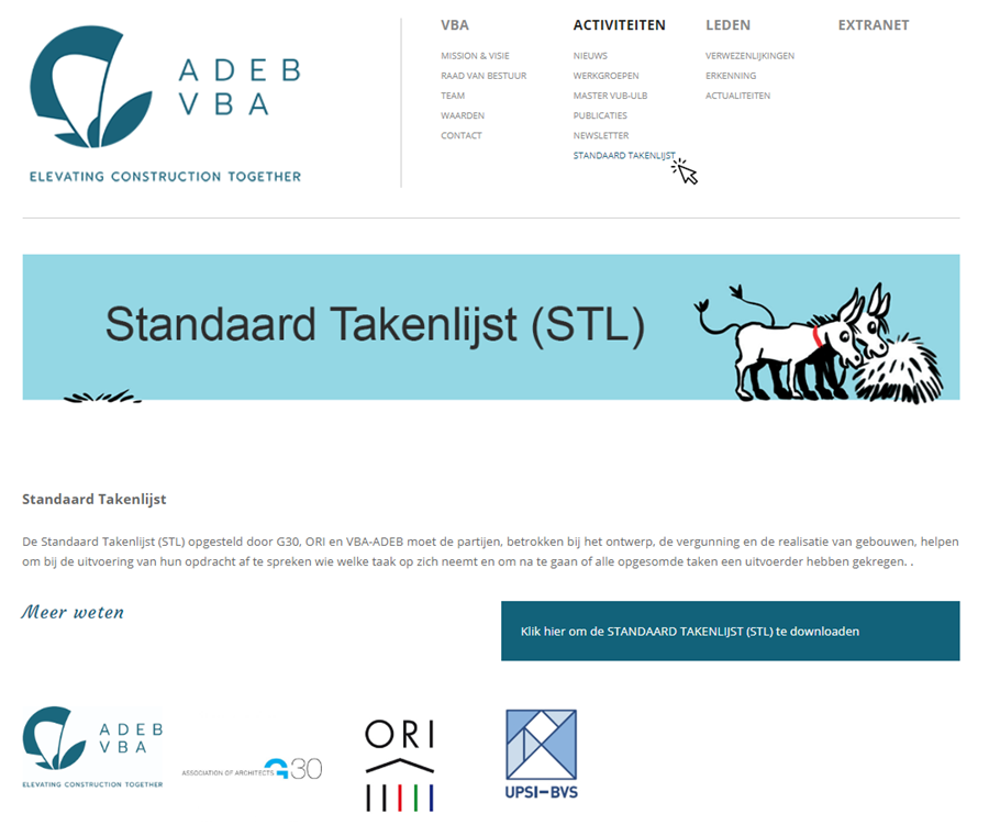 L'ADEB présente la nouvelle Liste Standard des Tâches  
