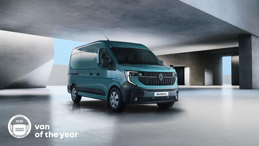 Nieuwe Renault Master International Van of the Year 2025