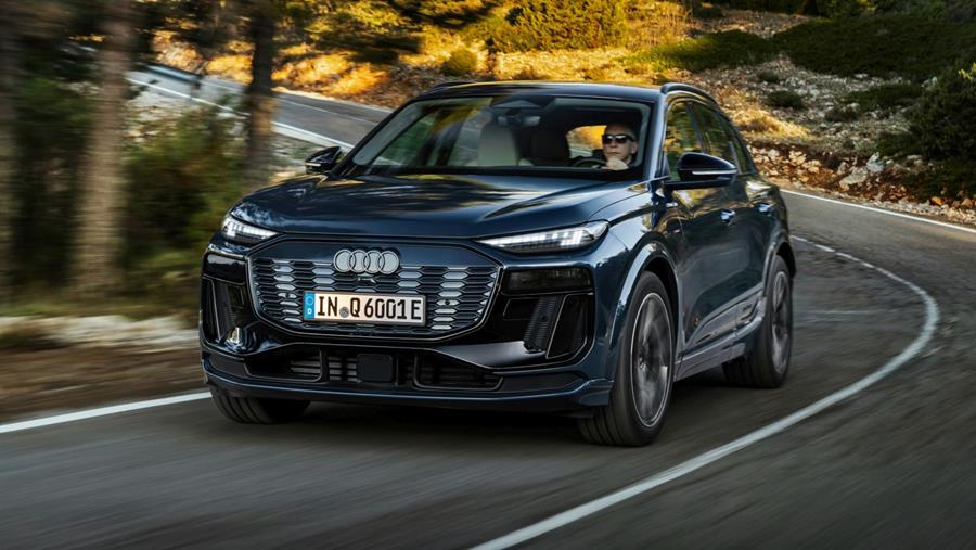 Essai routier de l'Audi Q6 e-tron quattro (100 kWh - 285 kW/387 ch)