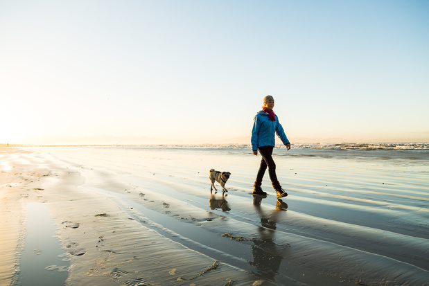 Wandelen langs water is goed voor de geestelijke gezondheid