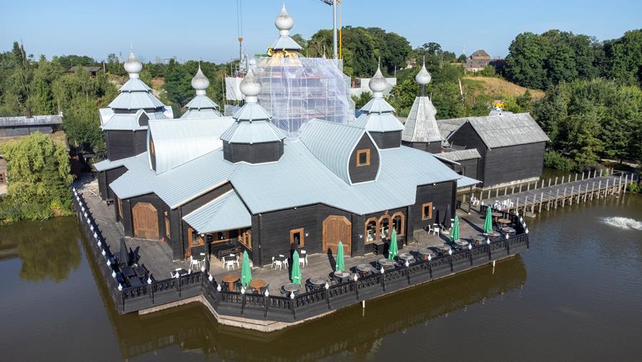 Tectum Group vernieuwd dak in Pairi Daiza