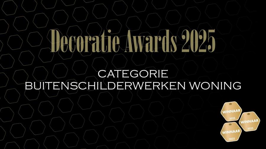Genomineerden Decoratie Awards: Buitenschilderwerken Woning