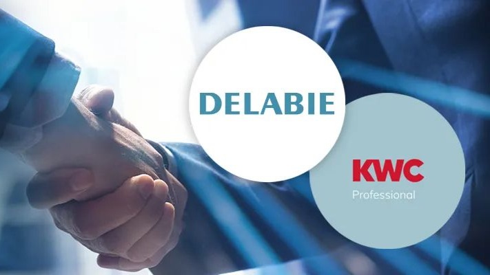 DELABIE en KWC Professional bundelen officieel hun krachten