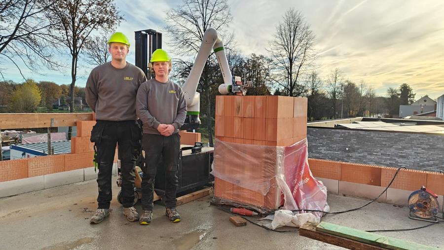 Maçonnerie en tant que service : Wally lance le premier robot de maçonnerie compact