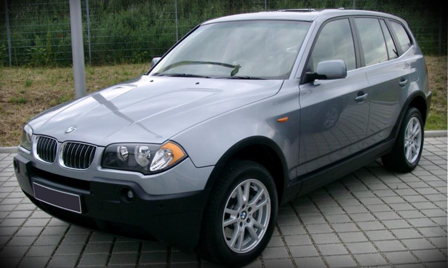 BMW X3 zonder motorvermogen