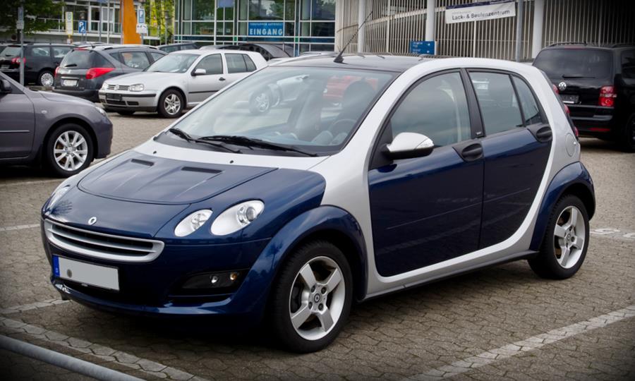 Motor Smart ForFour steeds in noodloop