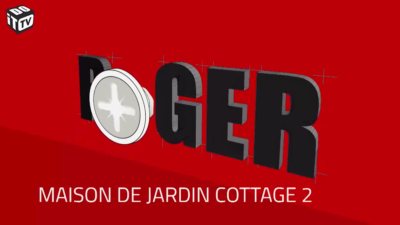 Comment construire une maison de jardin cottage? (partie 2)